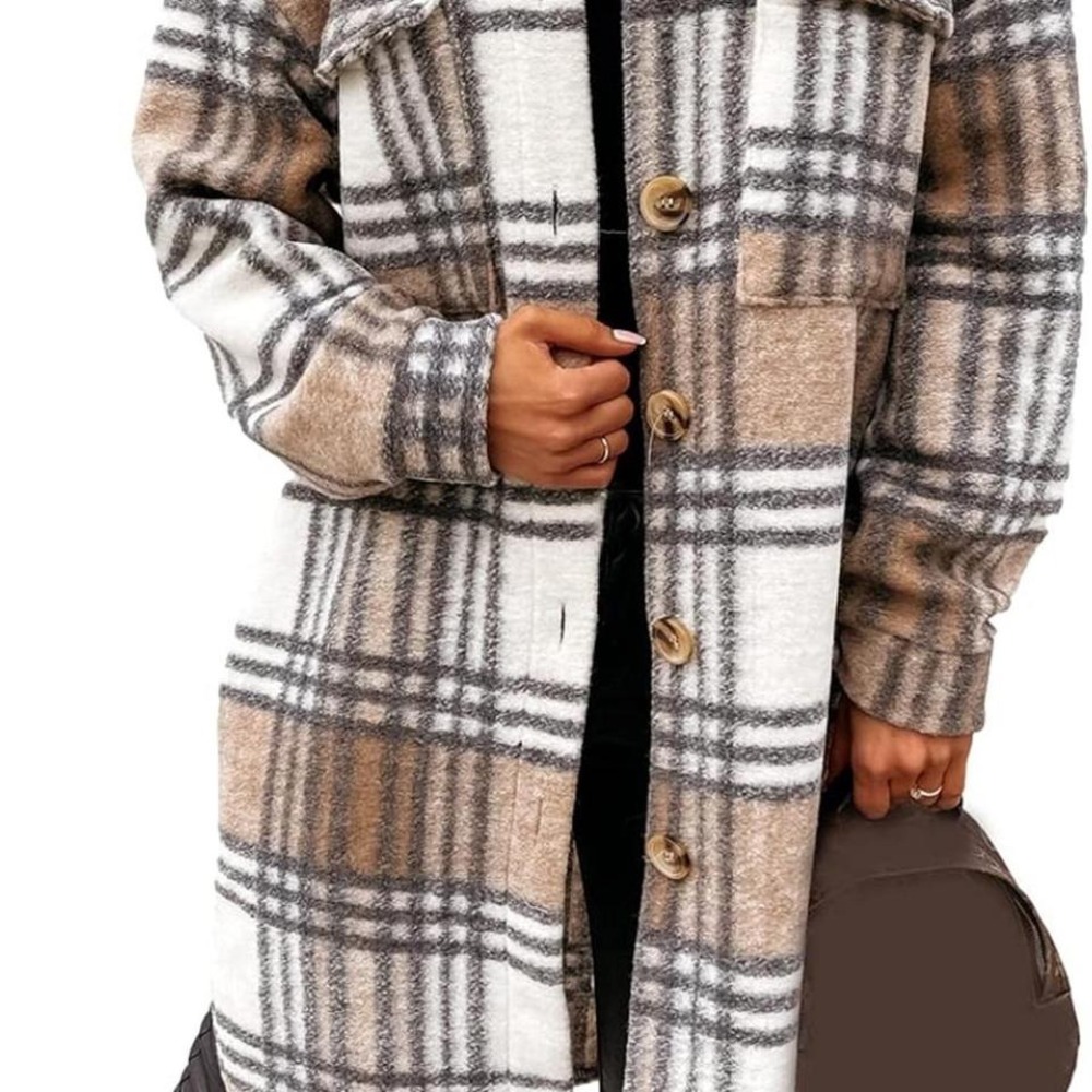 Amazon Plaid Shacket‎ - Picture 2 of 6